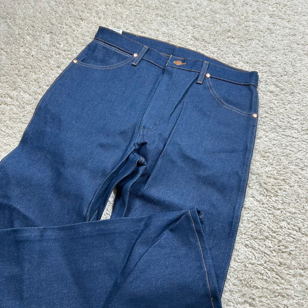 Wrangler Cowboy Cut Jeans 34x34 Blue 13MWZ Original Fit Denim Rodeo New NWT